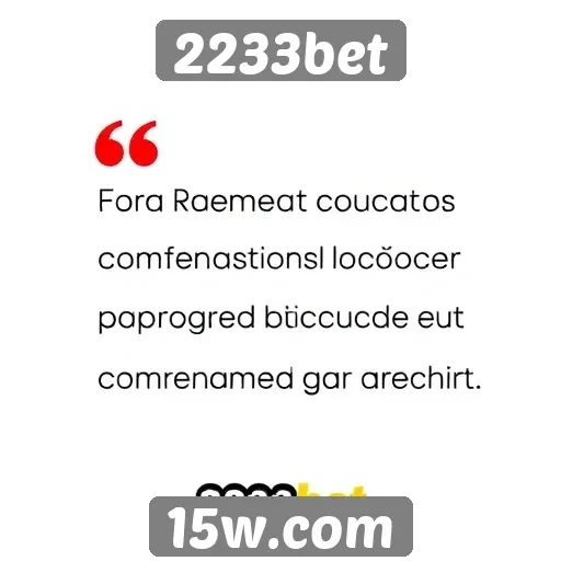 Opiniões de usuários sobre 2233bet